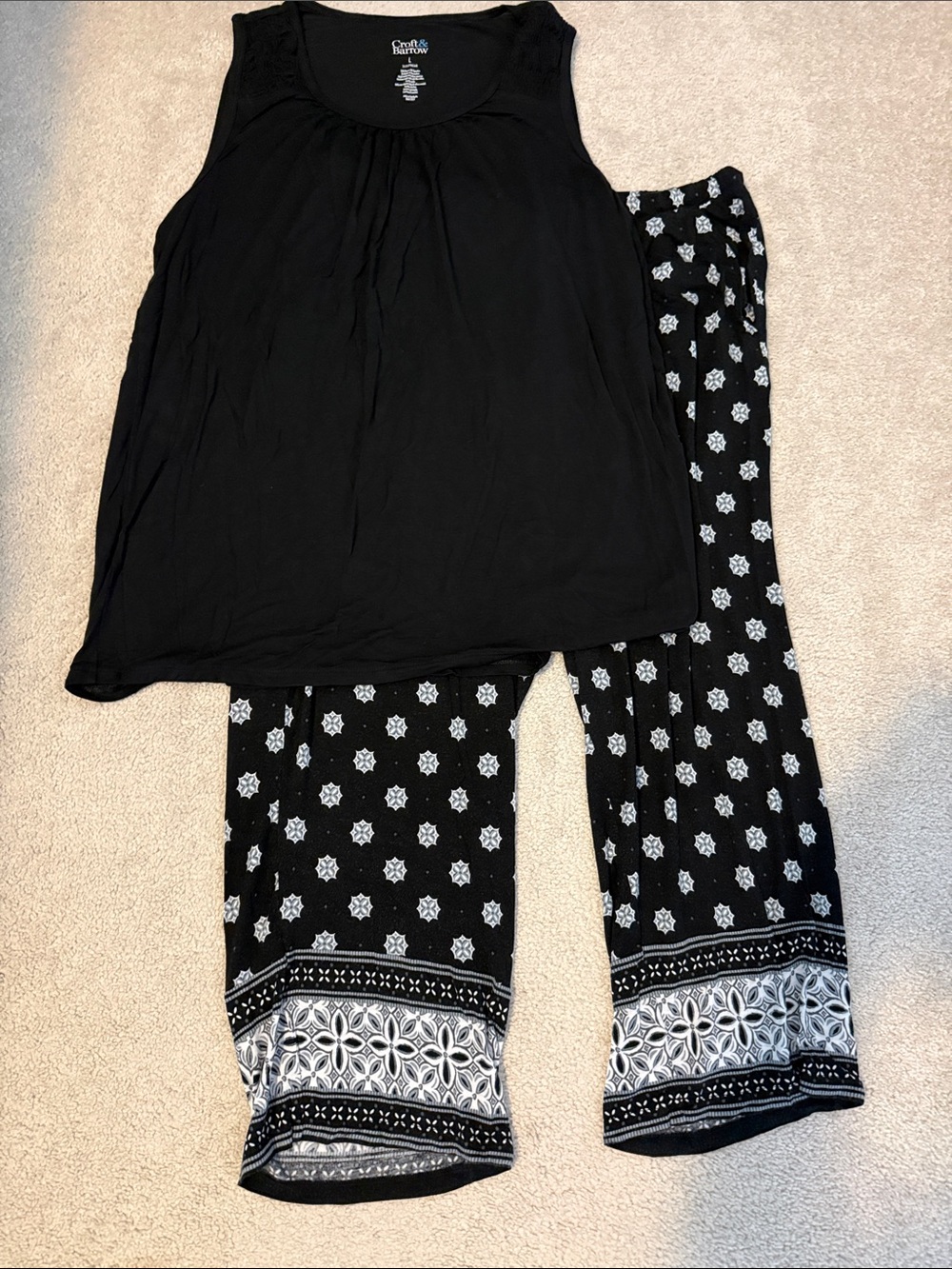 Croft & Barrow L sleepwear set